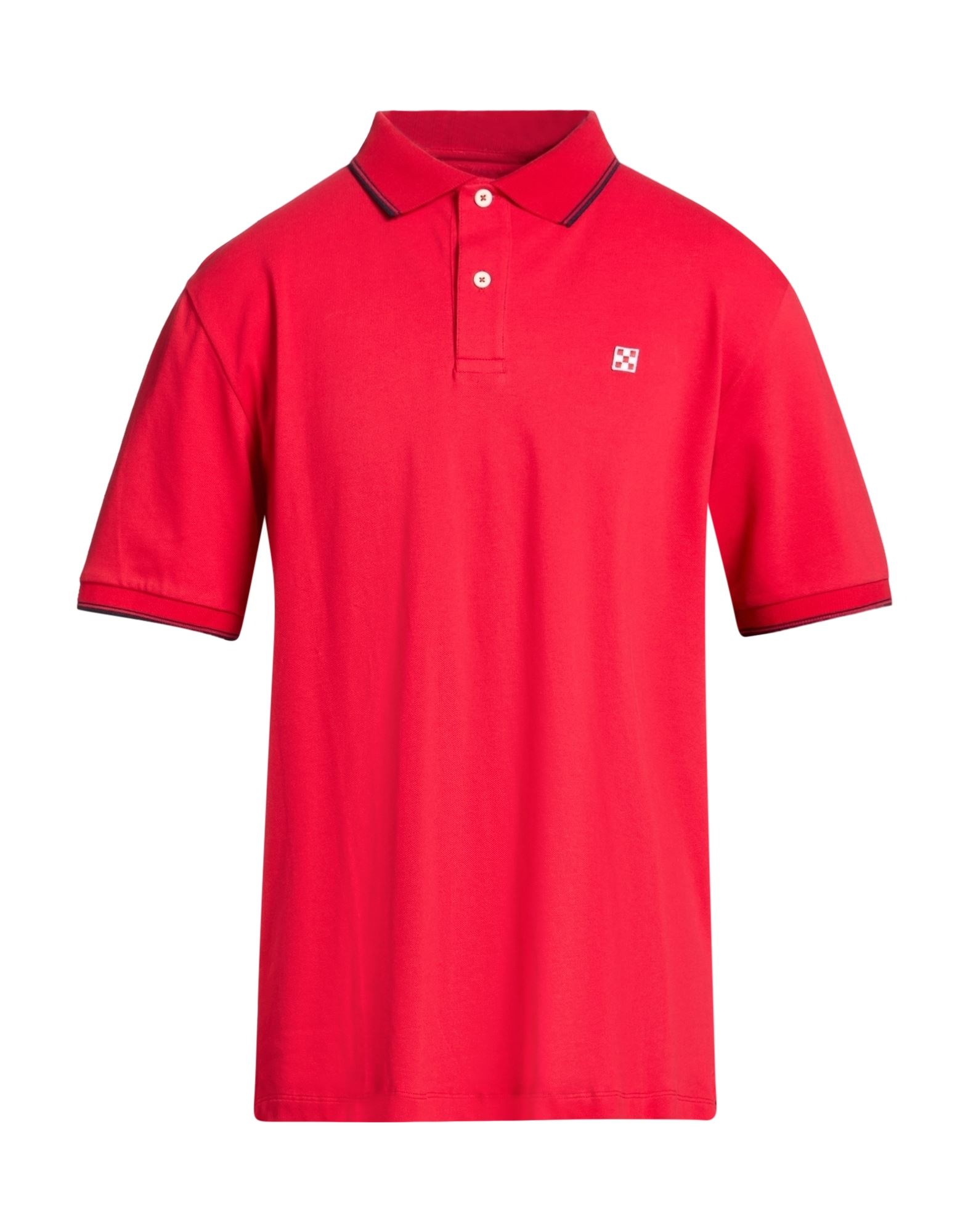MC2 SAINT BARTH Poloshirt Herren Rot von MC2 SAINT BARTH