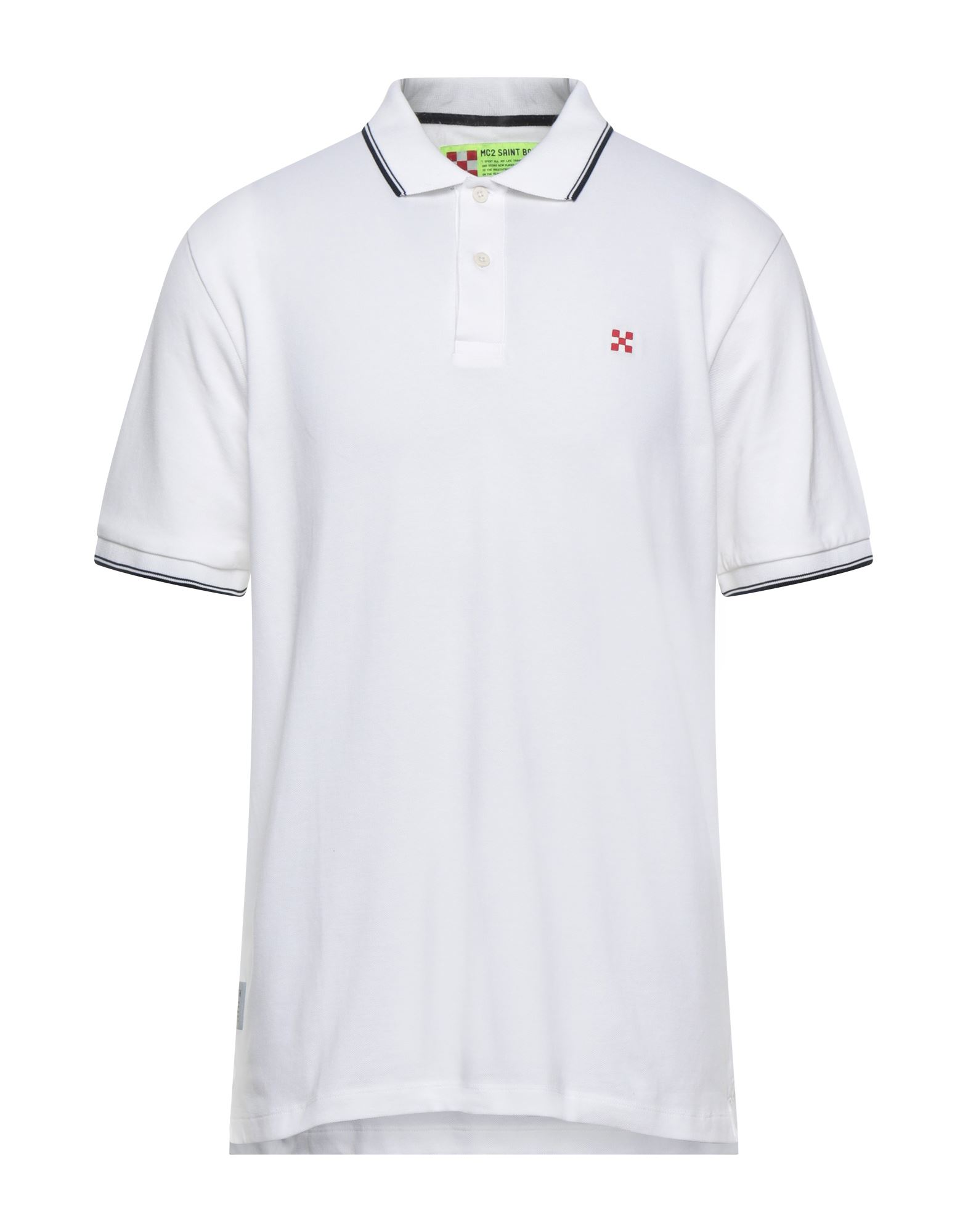MC2 SAINT BARTH Poloshirt Herren Weiß von MC2 SAINT BARTH