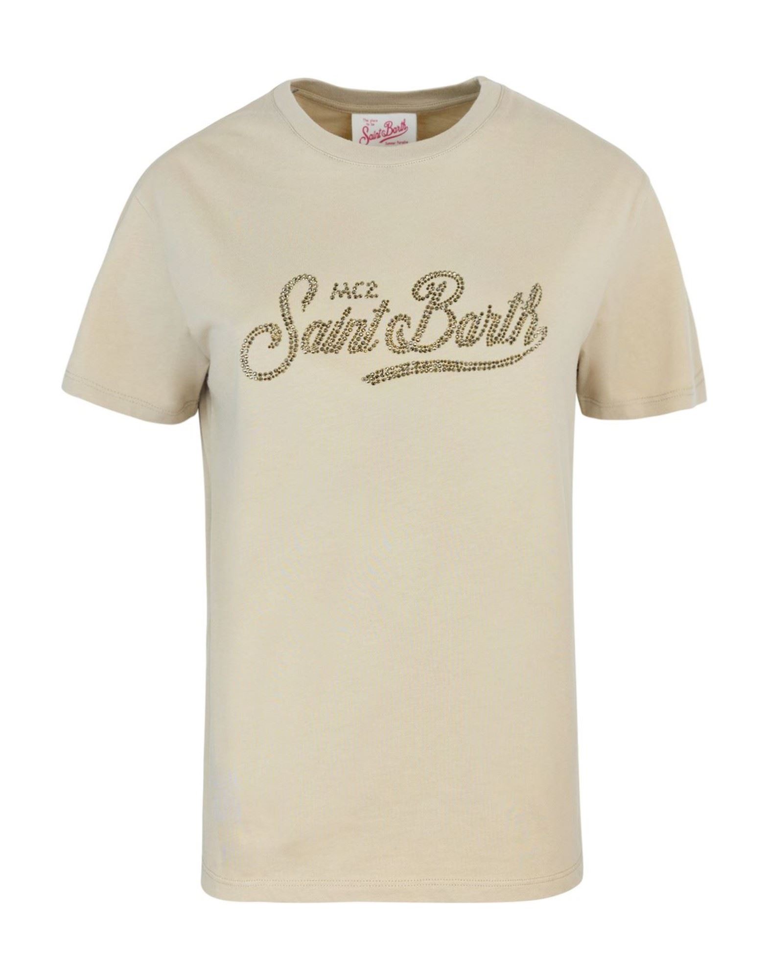 MC2 SAINT BARTH T-shirts Damen Beige von MC2 SAINT BARTH