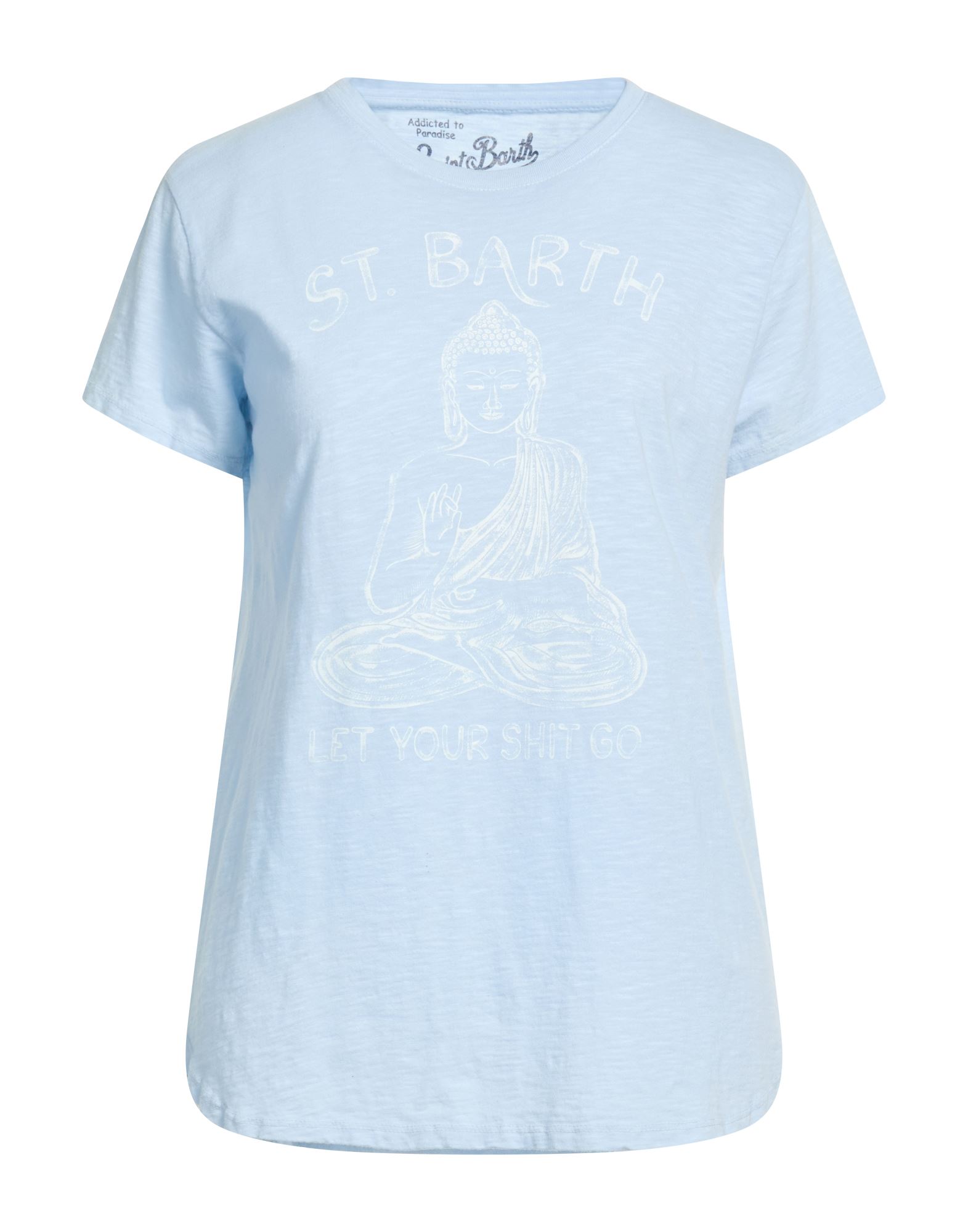 MC2 SAINT BARTH T-shirts Damen Hellblau von MC2 SAINT BARTH
