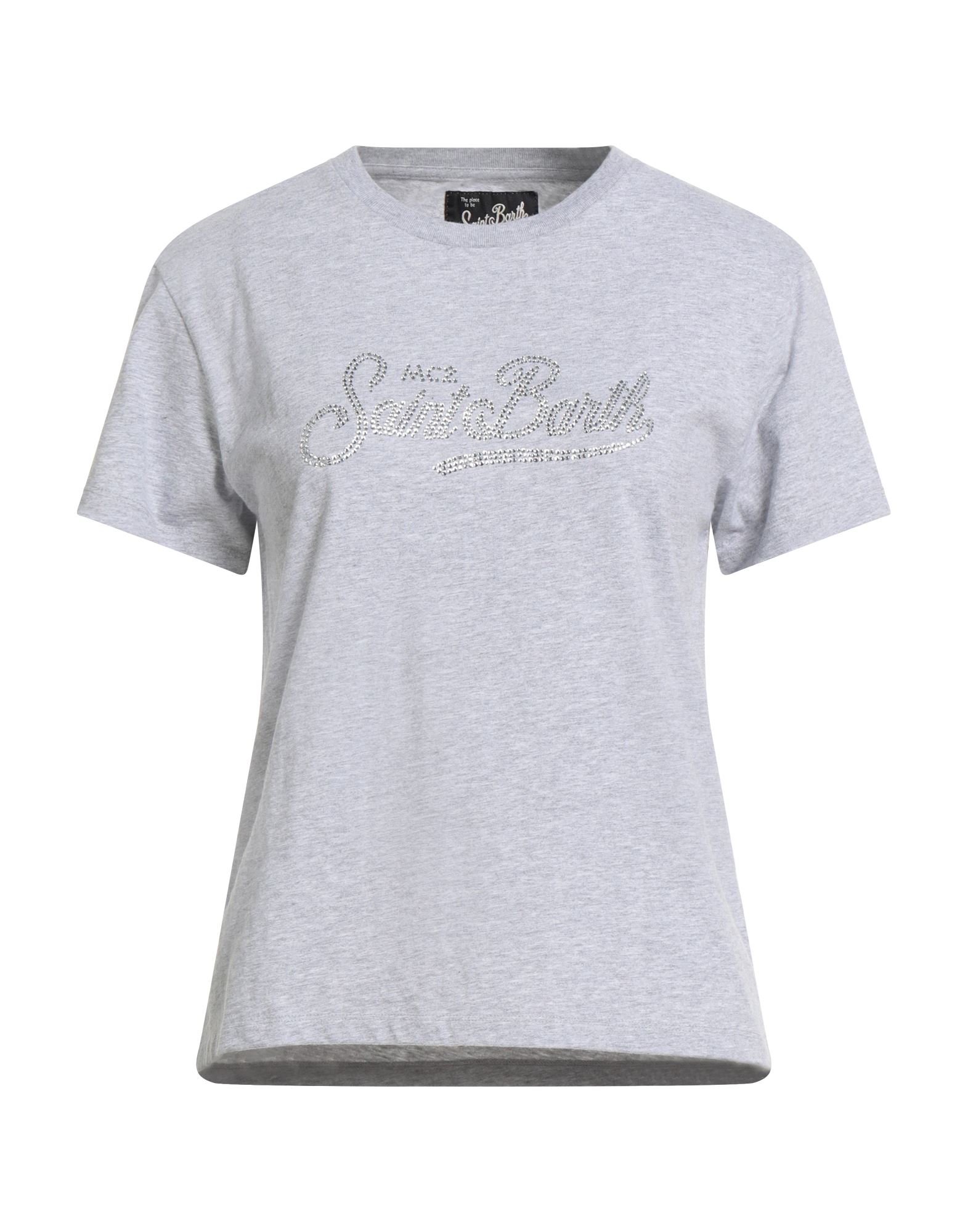 MC2 SAINT BARTH T-shirts Damen Hellgrau MC2 SAINT BARTH T-shirts Damen Hellgrau von MC2 SAINT BARTH
