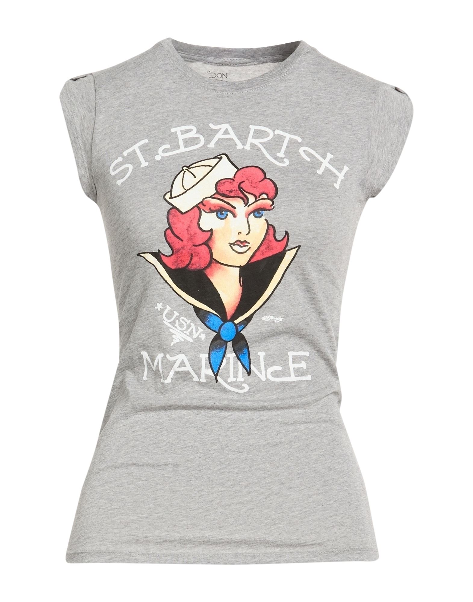 MC2 SAINT BARTH T-shirts Damen Hellgrau von MC2 SAINT BARTH