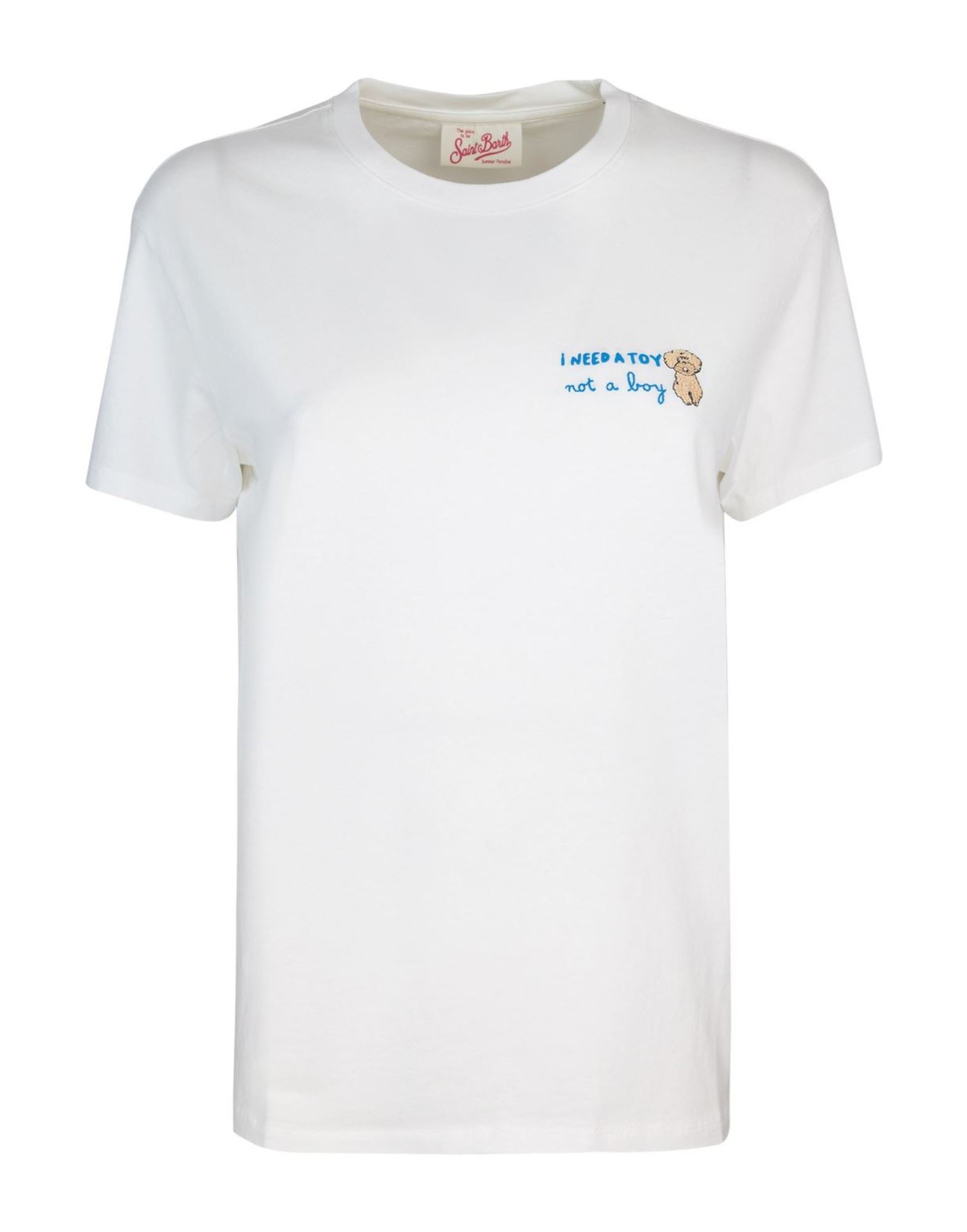 MC2 SAINT BARTH T-shirts Damen Weiß von MC2 SAINT BARTH