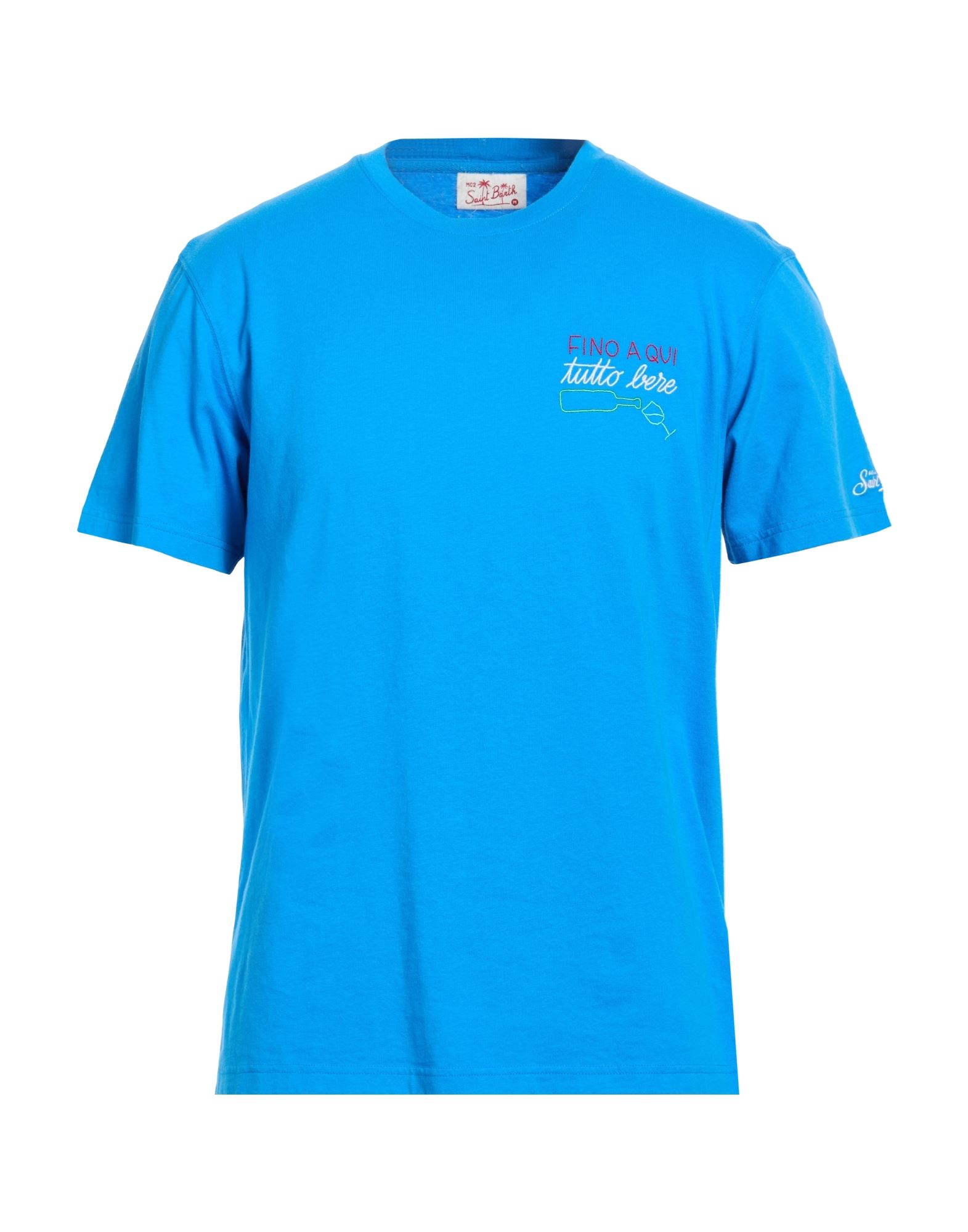 MC2 SAINT BARTH T-shirts Herren Azurblau von MC2 SAINT BARTH