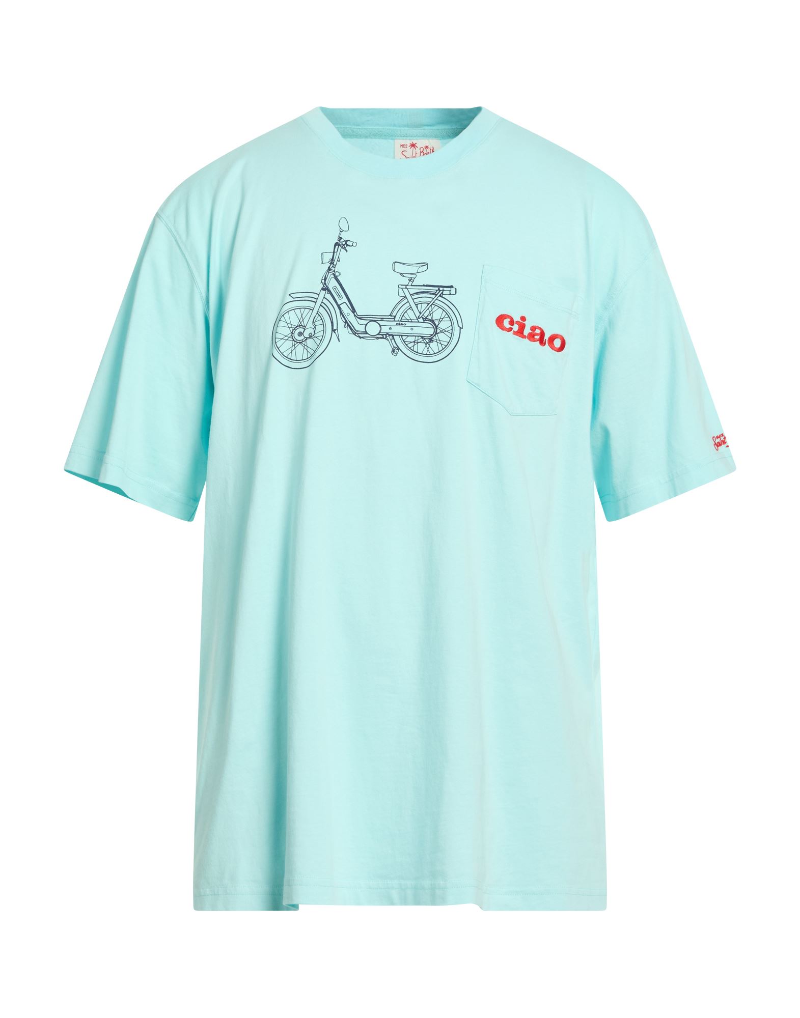 MC2 SAINT BARTH T-shirts Herren Himmelblau von MC2 SAINT BARTH