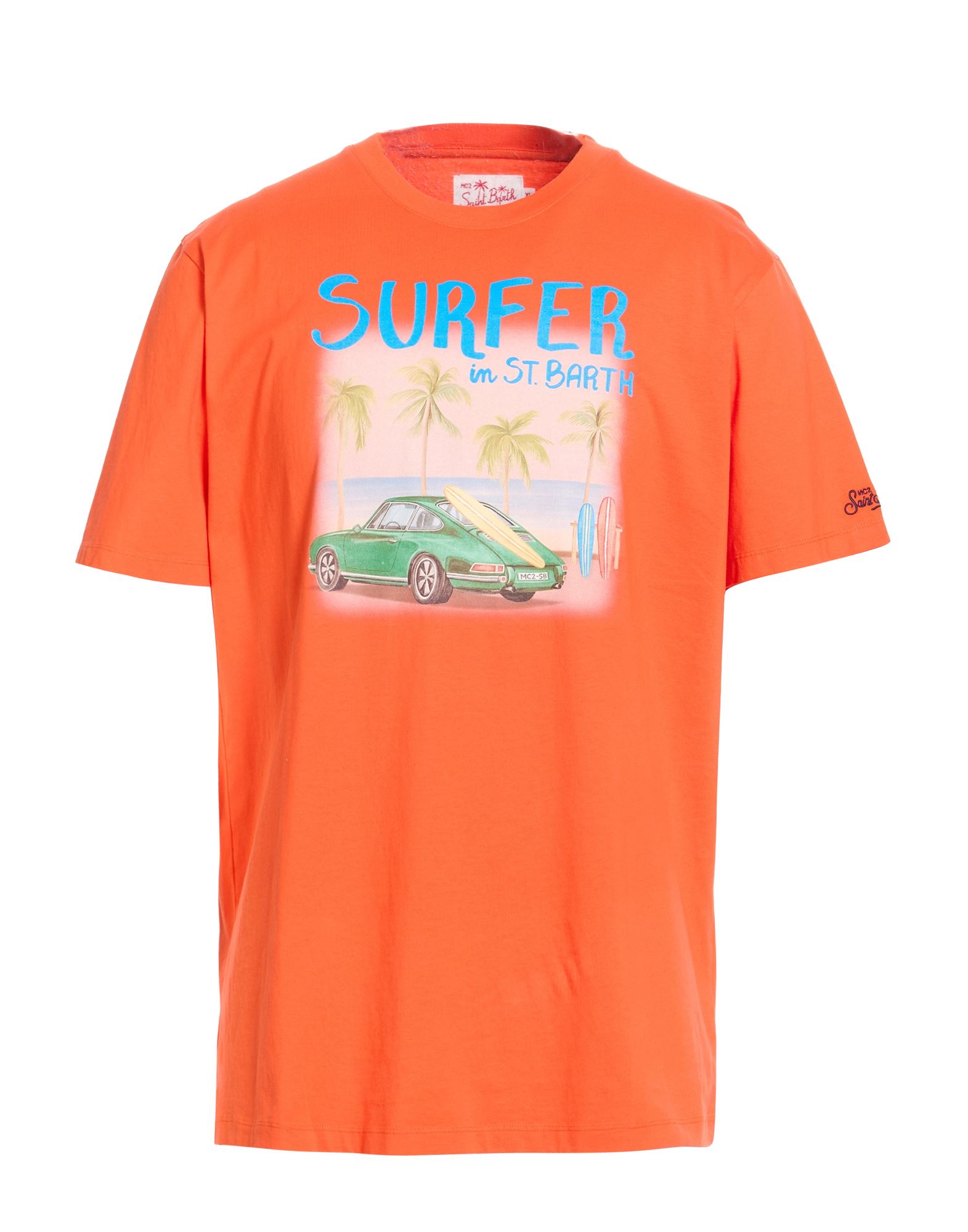 MC2 SAINT BARTH T-shirts Herren Orange von MC2 SAINT BARTH