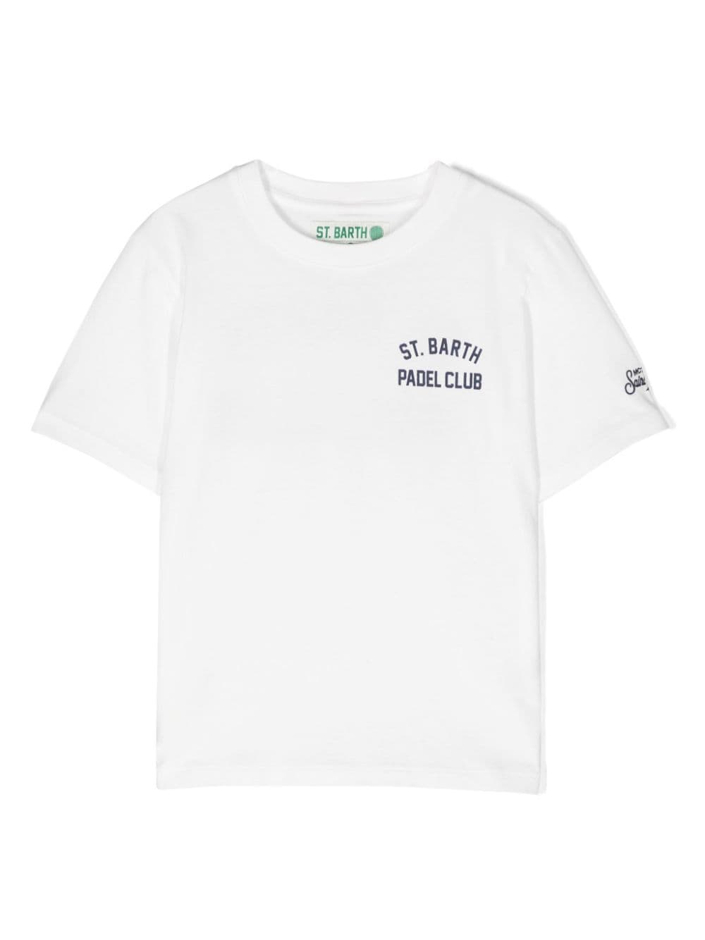 MC2 Saint Barth Kids Padel Club T-Shirt - Weiß von MC2 Saint Barth Kids