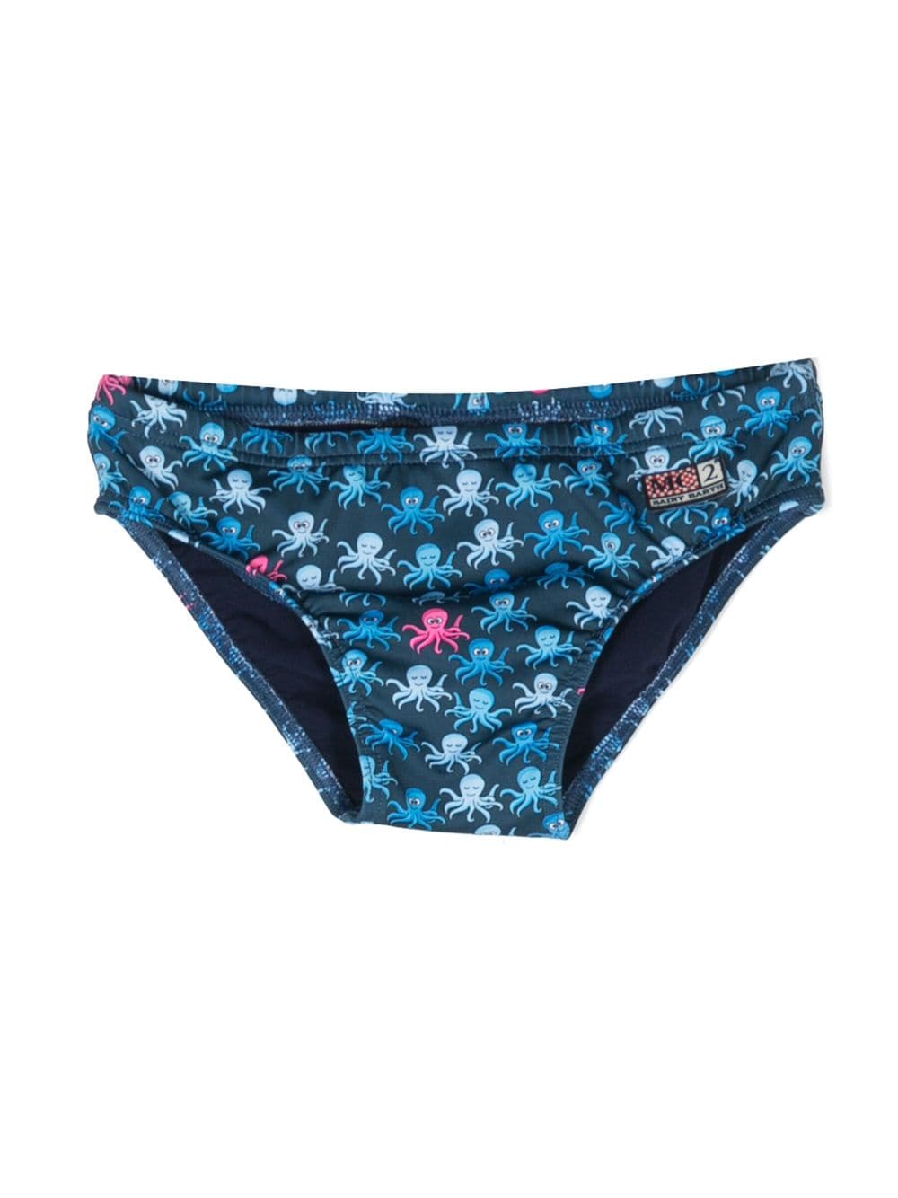 MC2 Saint Barth Kids Badehose mit Oktopus-Print - Blau von MC2 Saint Barth Kids