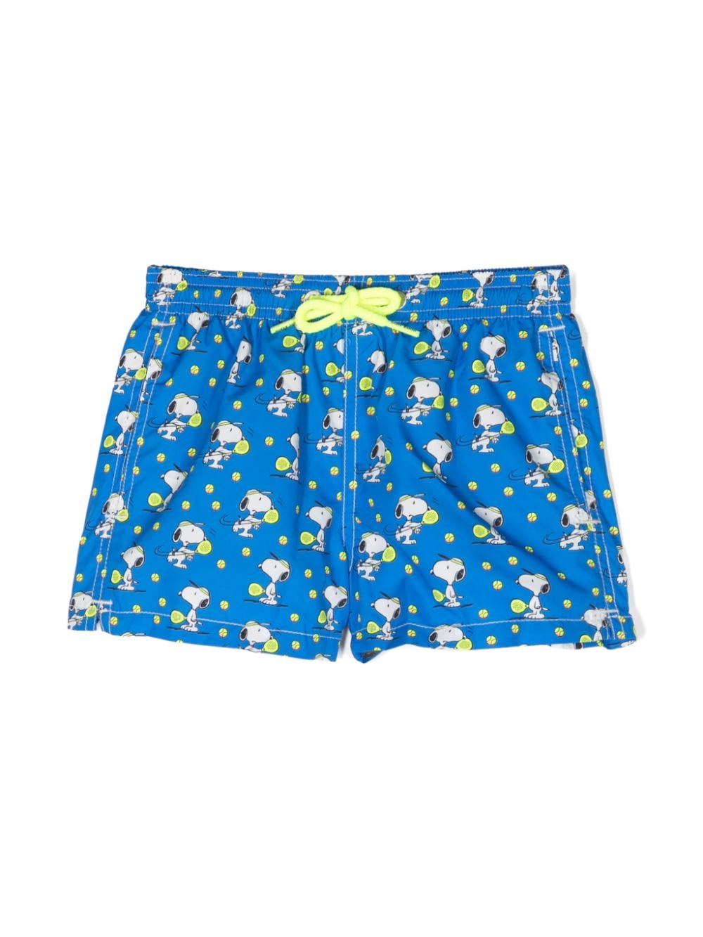 MC2 Saint Barth Kids x Peanuts Jean Lightning Shorts - Blau von MC2 Saint Barth Kids