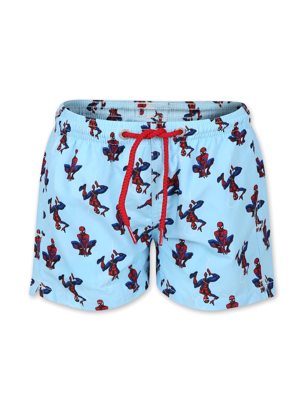 MC2 Saint Barth Kids x Spiderman Badeshorts mit Kordelzug - Blau von MC2 Saint Barth Kids