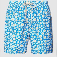 MC2 Saint Barth Badehose mit Allover-Print Modell 'FANTASY' in Royal, Größe XL von MC2 Saint Barth