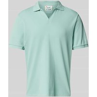 MC2 Saint Barth Regular Fit Poloshirt mit V-Ausschnitt Modell 'CHARLES' in Gruen, Größe XXL MC2 Saint Barth Regular Fit Poloshirt mit V-Ausschnitt Modell 'CHARLES' in Gruen, Größe XXL von MC2 Saint Barth