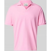 MC2 Saint Barth Regular Fit Poloshirt mit V-Ausschnitt Modell 'CHARLES' in Rose, Größe XXL von MC2 Saint Barth