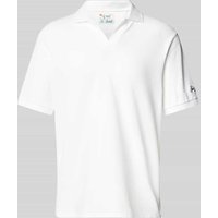 MC2 Saint Barth Regular Fit Poloshirt mit V-Ausschnitt Modell 'CHARLES' in Weiss, Größe XXL von MC2 Saint Barth