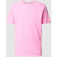 MC2 Saint Barth T-Shirt mit Label-Stitching Modell 'DOVER' in Pink, Größe M von MC2 Saint Barth