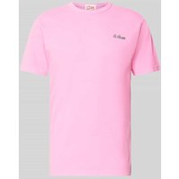 MC2 Saint Barth T-Shirt mit Label-Stitching Modell 'DOVER' in Pink, Größe M von MC2 Saint Barth