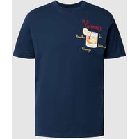 MC2 Saint Barth T-Shirt mit Motiv-Print in Marine, Größe S von MC2 Saint Barth