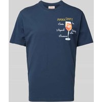MC2 Saint Barth T-Shirt mit Statement-Stitching in Marine, Größe XXL von MC2 Saint Barth