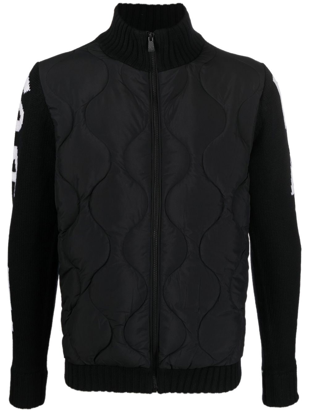 MC2 Saint Barth Whistler Jacke mit Steppeinsätzen - Schwarz von MC2 Saint Barth