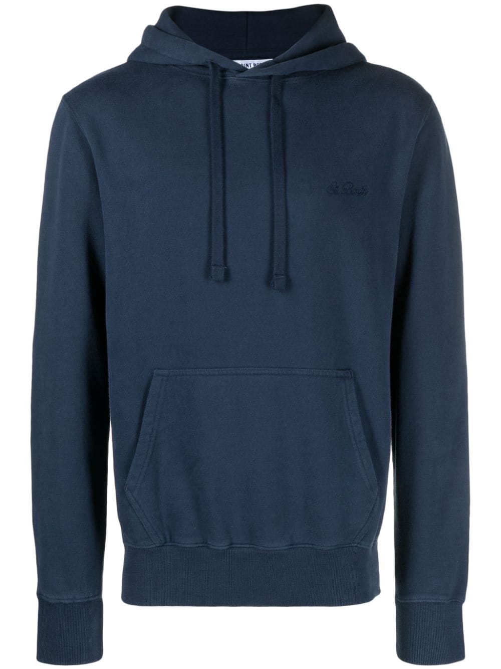 MC2 Saint Barth Hoodie mit Logo-Stickerei - Blau von MC2 Saint Barth