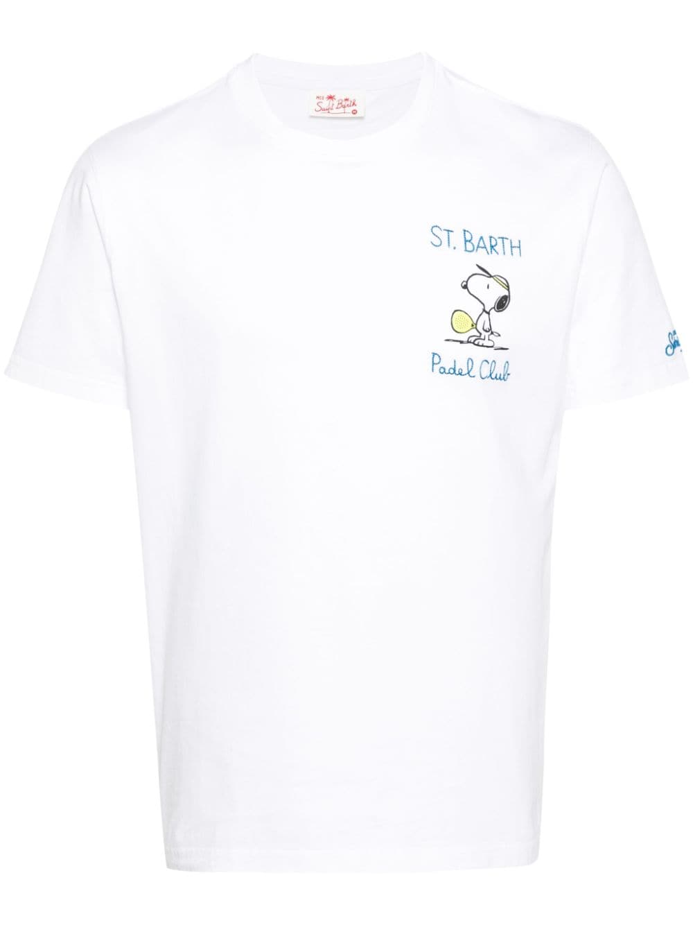 MC2 Saint Barth x Peanuts™ Snoopy Padel T-shirt - Weiß von MC2 Saint Barth