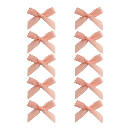 10pcs Kinder Kleine Bogenknoten Haarclip Feste Farbbänder Styles Haare Barrettes Für Partys Und Geschenke von MCAOAL