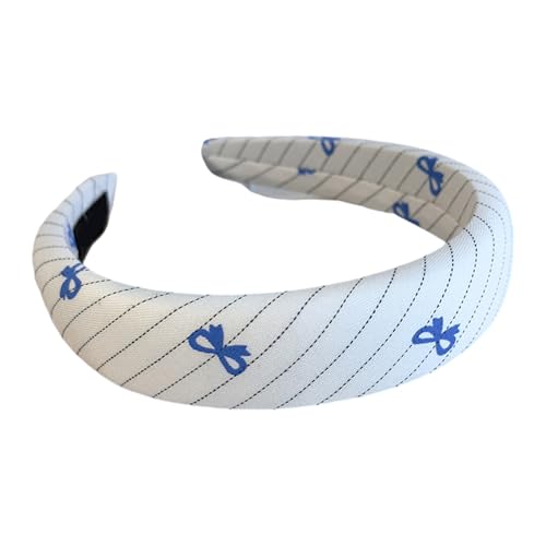 Blue Schwamm Stirnband Bogen Haarclip Bequem Blue Schwamm Stirnband Bogen Haarclip Bequem von MCAOAL