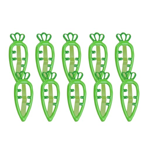 Buntes Lässige Barrettes Haarclip Karotte Süße Osterflat Clip Haarnadel Karotte 2000er Haarclip Für Bündel von MCAOAL