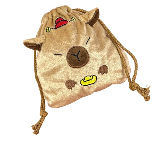 Cartoon Plüsch Capybaras Reisen Toilettenbeutel Mode Make Up Beutel Kosmetikbeutel Make Up Beutel Für Frauen Mädchen von MCAOAL