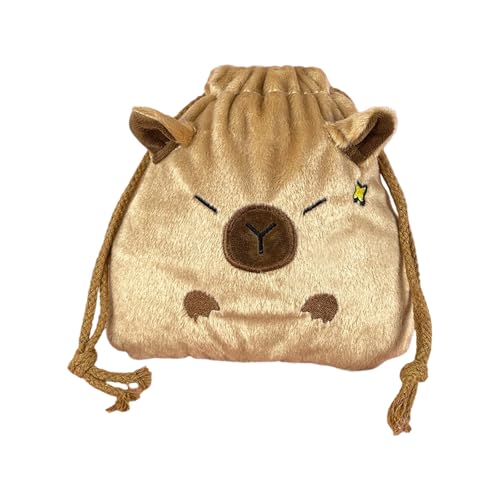 Cartoon Plüsch Capybaras Reisen Toilettenbeutel Mode Make Up Beutel Kosmetikbeutel Make Up Beutel Für Frauen Mädchen von MCAOAL