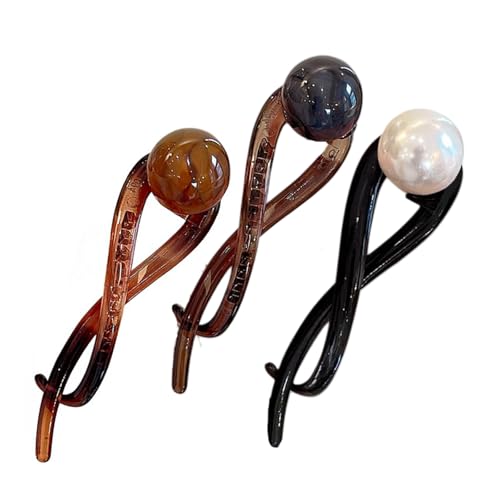 Einzigartige Bananenclip Großes Haarkrallen Clip Ponytail Krallen Haarhalter Barrettes Haare Schmuck Haar Ornamente von MCAOAL