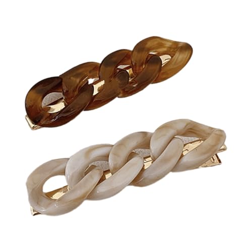 Elegante Haarclip Barrette Süße Modische Flache Clip Haarnadelhaarschmuck Elegante Haarclip Für Bündel von MCAOAL