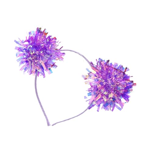 Elegante Lametta Stirnbänder Leichte Gewicht Bequeme Haarschleife Haltbarkeit Kopfbedeckung Für Weihnachten Und Geburtstagsfeierlichkeiten von MCAOAL