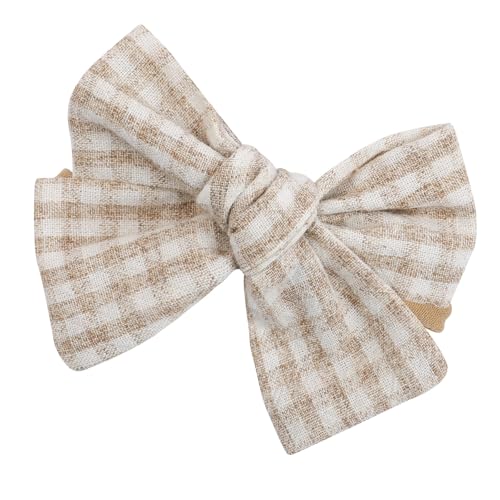 Feste Farbe Baby Stirnband Mit Bogenknoten Zauber Für Säuglinge 0 Bis 2 Jahre Modische Neugeborene Kopfschmuck Haar Ornament von MCAOAL