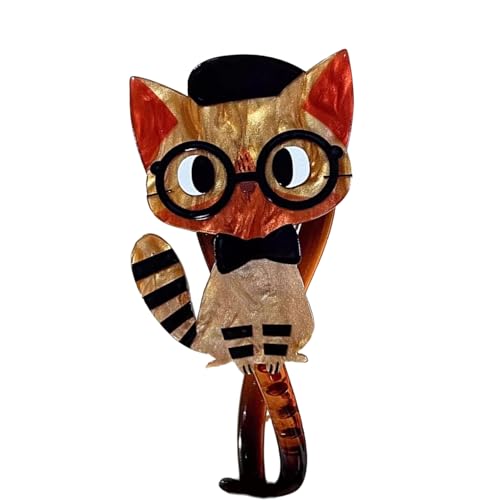 Haarklaue Clip Großer Clip Kopfbedecker Haarklaue Klemme Elegante Katzenhaarhalter Barrettes Starke Haltshaarpin Für Mädchen von MCAOAL