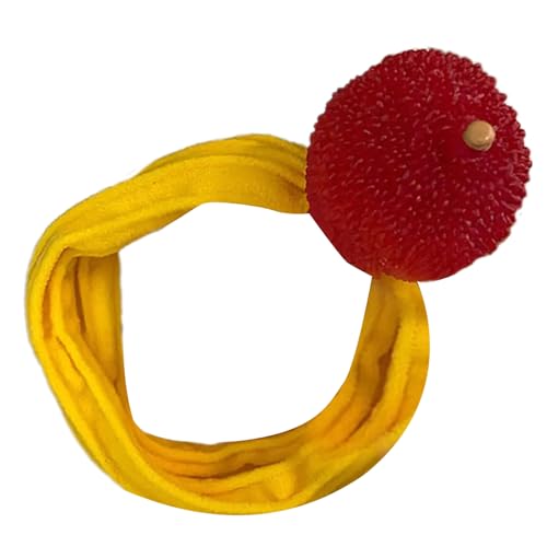 Harzfrüchte Designs Elastisches Haar Rissweiche Weich Atmungsbezogene Haarbinden Haarstyling Accessoires Für Frauen Mädchen Pferdeschwanz von MCAOAL