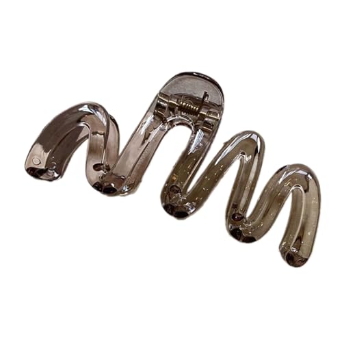 Modische Breite Haare Barrettes Einzigartige Braune Klemme Haarnadelhaarclips Stylish Wide Hair Accessoire Freizeitgebrauch Modische Breite Haare Barrettes Einzigartige Braune Klemme Haarnadelhaarclips Stylish Wide Hair Accessoire Freizeitgebrauch von MCAOAL