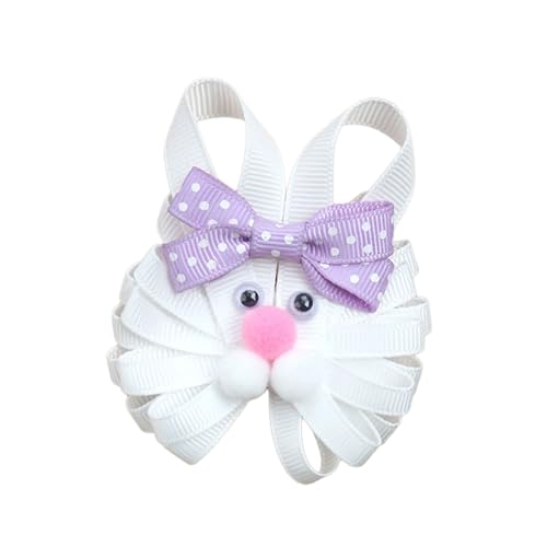 Spring Chicken/Bunnies Stoff Haarclip Für Kinder Und Teenager Mit Bowknot Designs Fügen Sie Festival Touch Für Verschiedene Outfits Hinzu von MCAOAL