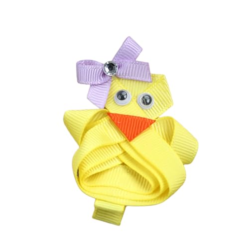Spring Chicken/Bunnies Stoff Haarclip Für Kinder Und Teenager Mit Bowknot Designs Fügen Sie Festival Touch Für Verschiedene Outfits Hinzu von MCAOAL