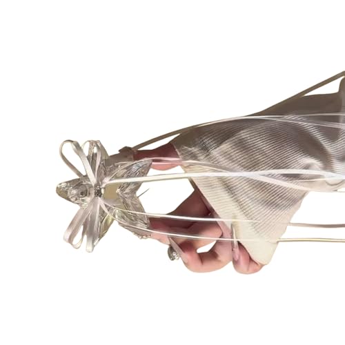 Star Acrylhaarklaue Sicheres Grip Haarclip Mit Trendigen Bändern Dekors Mode Hair Accessoire Für Den Täglichen Styling Gebrauch von MCAOAL