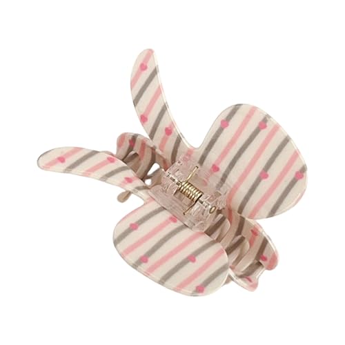 Trendy Bowknot Form Haarklaue Acrylhaarclip Für Studentin Verschiedene Frisuren Und Ungezwungene Formelle Anlässe von MCAOAL