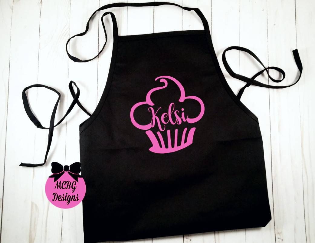 Cupcake Schürzekoch Schürzefrauen Geburtstagsgeschenkevalentinsgeschenkehochzeitsgeschenkepersonalisierte Geschenkeweihnachtsgeschenke von MCBGDesigns