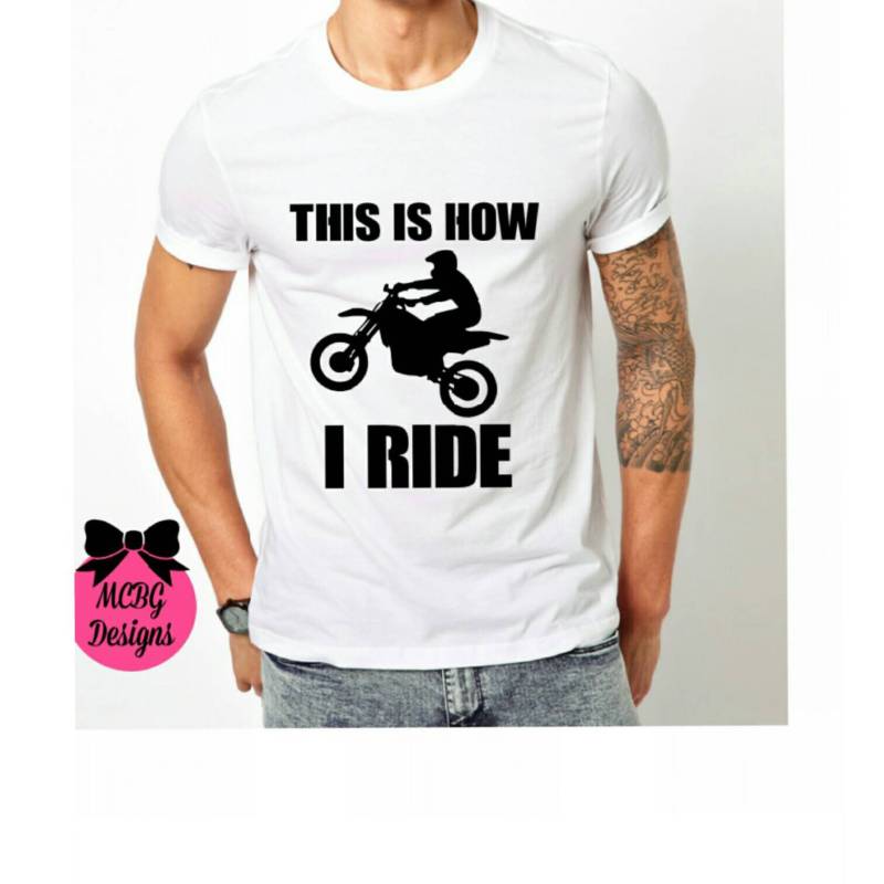 Motocross-Shirtsherren Motocross-Shirtsmotocross Artikelvatertagsgeschenkeherren Geburtstagsgeschenkdirtbike-Shirtsdirtbikes von MCBGDesigns