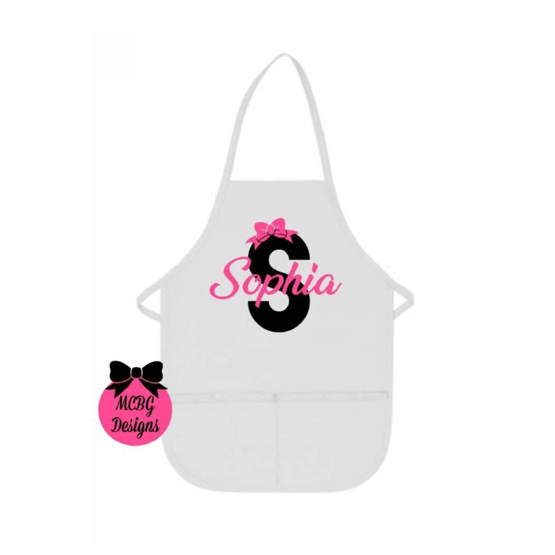 Personalisierte Kind Größe Apronkids Aprongis Accessorieskids Giftchild Koch Aprongirls Geburtstagsgeschenke Kochen von MCBGDesigns