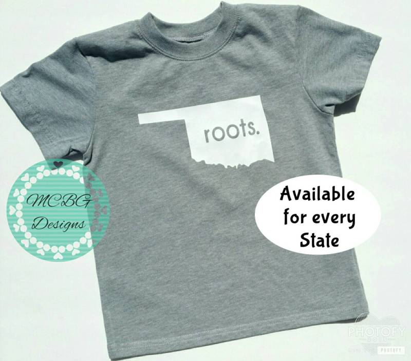 Wurzeln Shirt, 50 Staaten Shirts, Staatshemden, Erwachsene Hemden, Unisex Wurzeln, Heimat, Südliche, Home State Personalisierte Staat von MCBGDesigns
