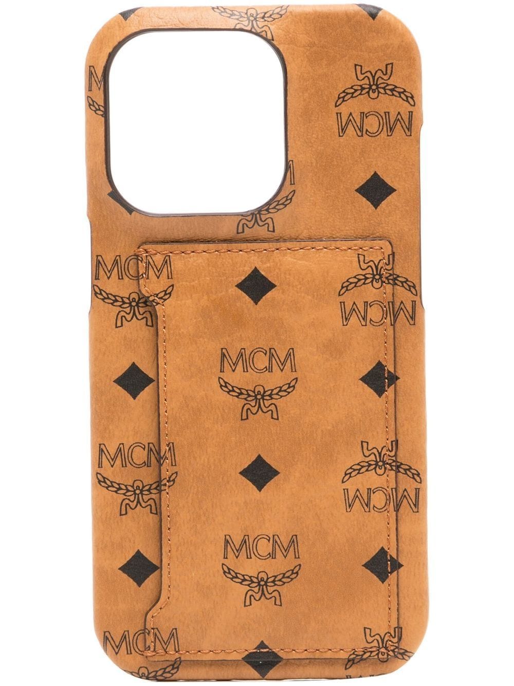 MCM Aren iPhone 14 Pro-Hülle - Braun von MCM