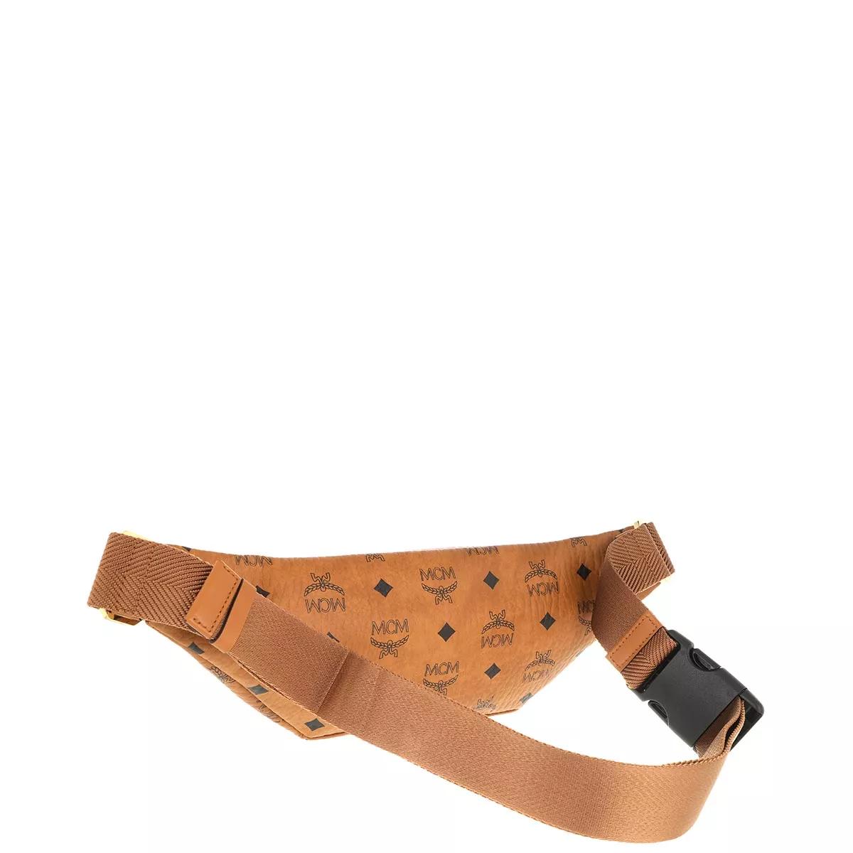 MCM Bauchtaschen - Fursten Belt Bag Small - Gr. ONE - in Cognacbraun - für Damen von MCM