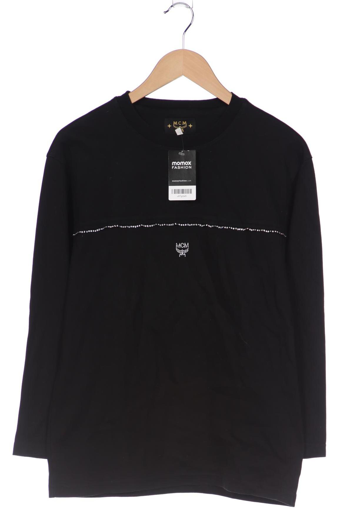 MCM Damen Sweatshirt, schwarz, Gr. 42 von MCM