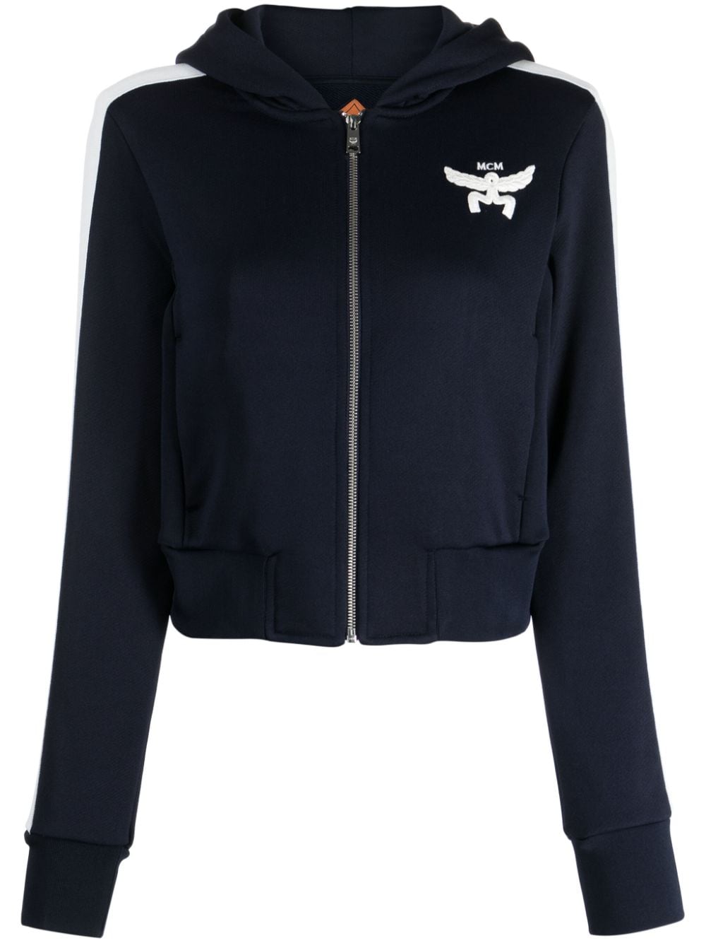 MCM Essential Hoodie mit Logo-Stickerei - Blau von MCM