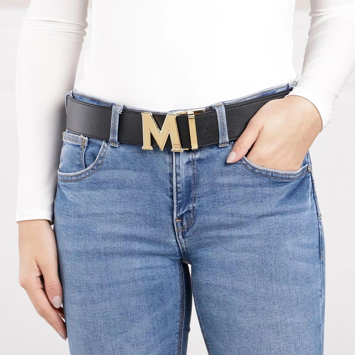 MCM Gürtel - Claus Visetos Belt 24K - Gr. ONE - in Cognacbraun - für Damen von MCM